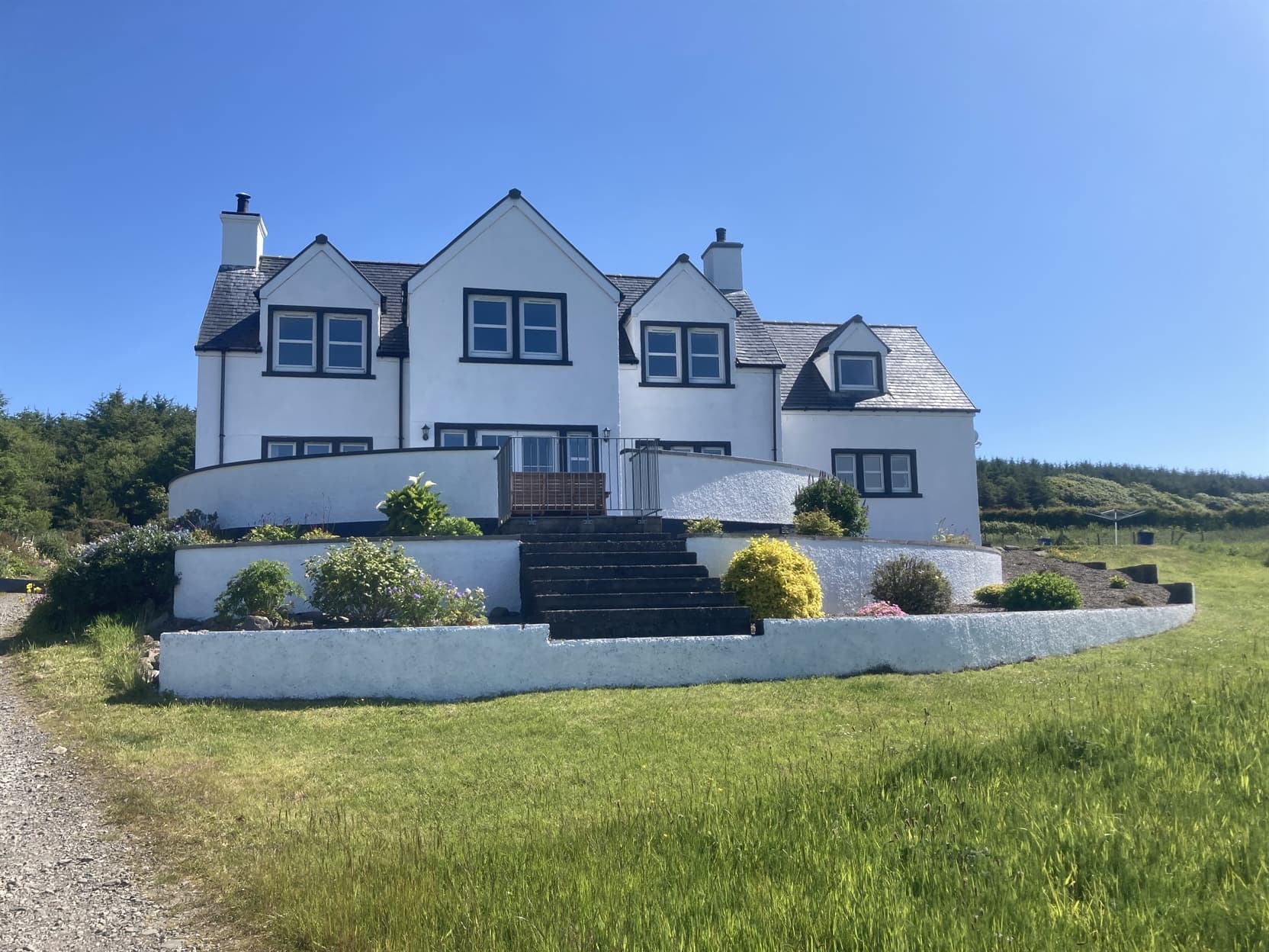 Front of Knockinaam House