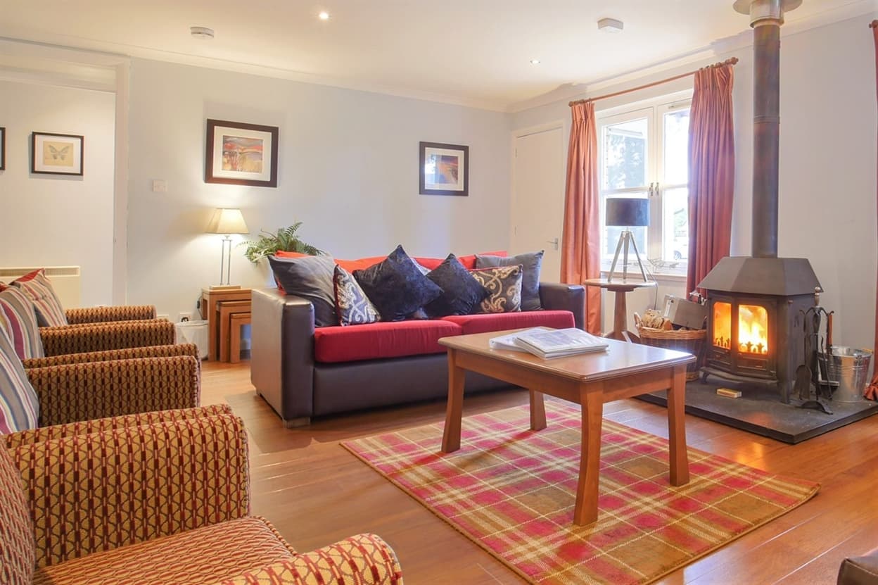 Open plan living area