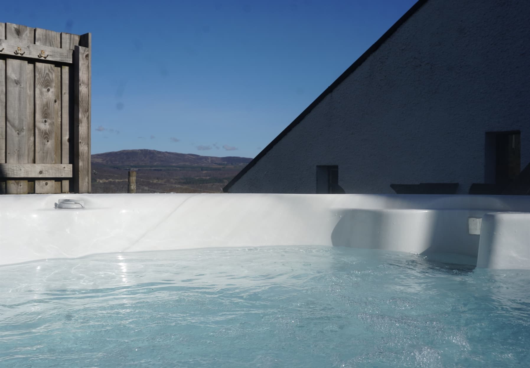 HOT TUB VIEW TO HILLS