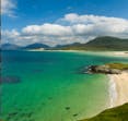 outer hebrides beach and clear water